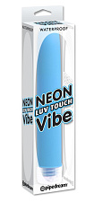 Вибромассажер неоново-голубой Neon Luv Touch Vibe