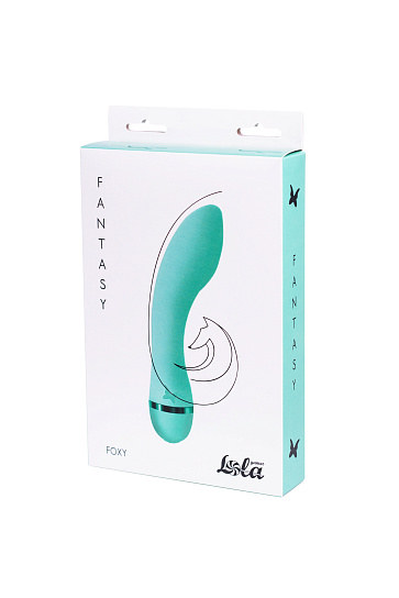 Вибратор Fantasy Foxy для стимуляции т.G, мятный