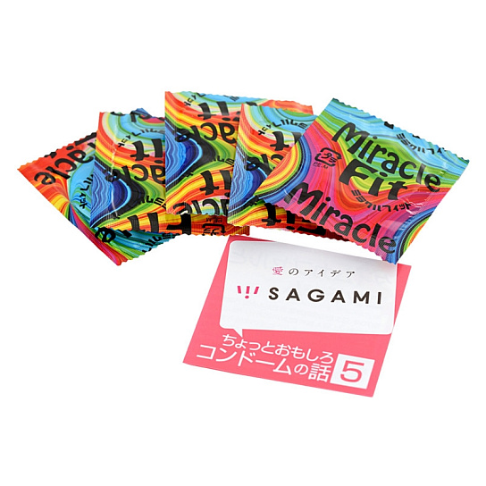 Презервативы Sagami Xtreme Miracle Fit №5