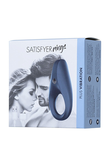 Силиконовое эрекционное виброкольцо на пенис Satisfayer Rings