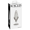 Стеклянная пробка Icicles No. 26, прозрачная
