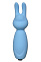 Мини вибратор-кролик для женщин Funny Bunny, голубой, 8,2см, голубой