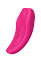 Клиторальный вибратор в трусики JOS FLIRTY из силикона, розовый 9,3 см