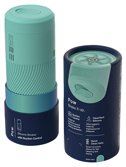 Мастурбатор с контролем давления ARCwave Pow, мятный