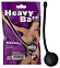 Черные вагинальные шарики Heavy Ball из силикона, диаметр 3,1 см