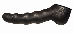 Насадка BLACK BENT 2 с рельефной поверхностью, 14 см