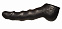 Насадка BLACK BENT 2 с рельефной поверхностью, 14 см