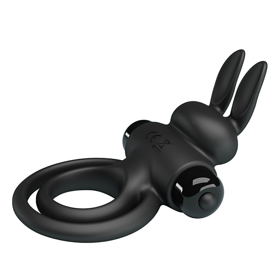 Виброкольцо с двойным подхватом Penis Ring III