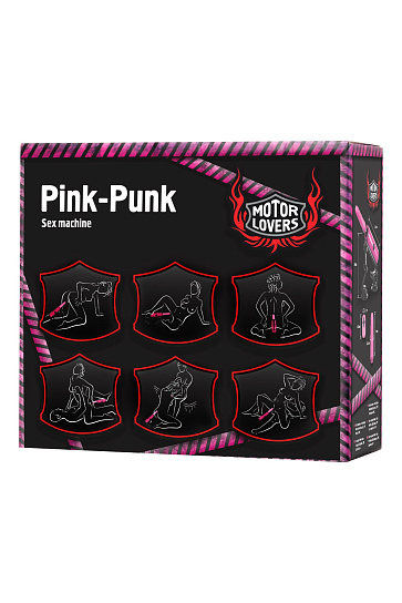 Секс-машина розовая MotorLovers Pink-Punk с поршневой системой, ToyFa