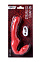 Безремневой страпон BLACK & RED BY TOYFA, 12 см, красный