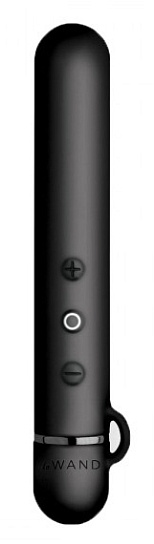 Силиконовый мини-вибратор Le Wand Baton, черный