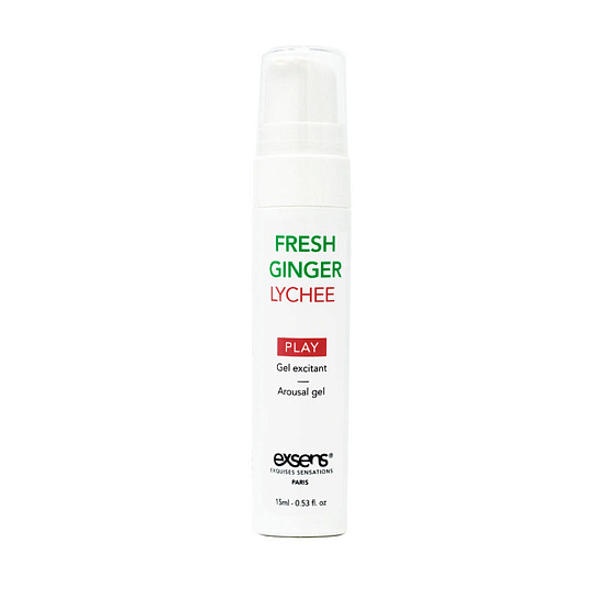 Интимный гель с эффектом охлаждения Exsens Fresh Ginger Lychee, 15 мл