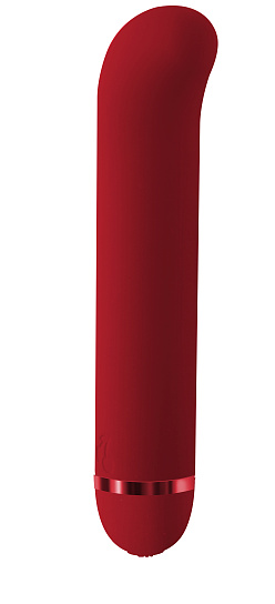 Вибратор Fantasy Nessie с загнутой головкой, красный