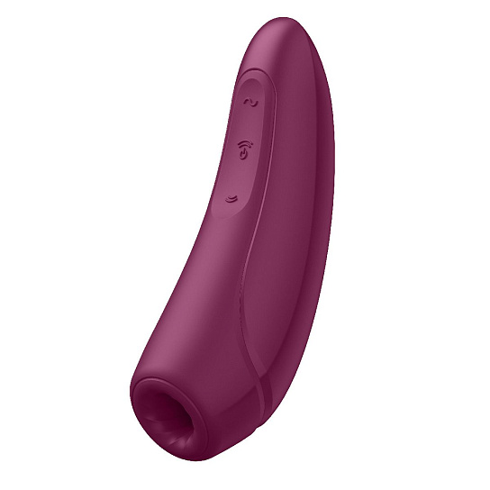 Стимулятор клитора Satisfyer Curvy 1 +, бордовый