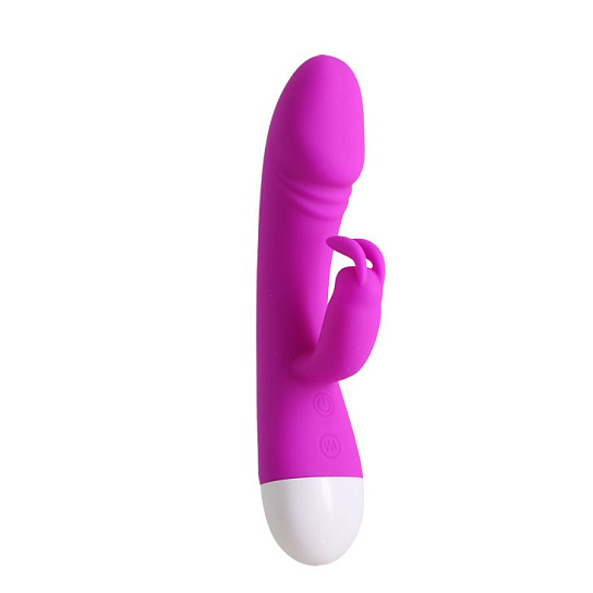 Вибромассажер G-spot с клиторальной стимуляцией, с USB