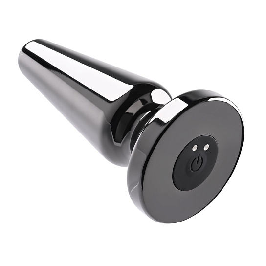 Вибропробка из металла на присоске Evolved Advanced Metal Plug