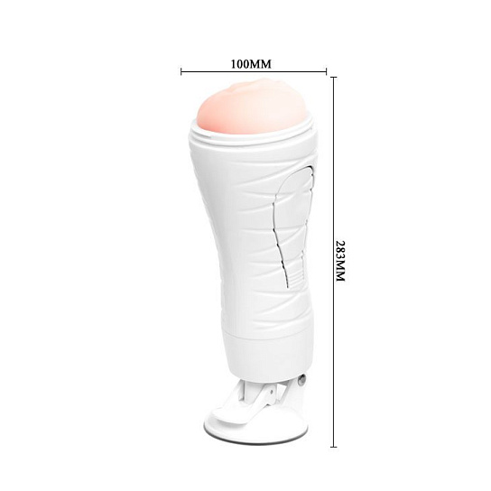 Мастурбатор с реалистичной вагиной в тубе на присоске