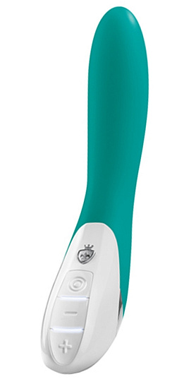 Вибратор сочетающий вибрации и электрическую стимуляцию ELEGANT ERIC, зеленый