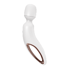 Массажер-вибратор Satisfyer Wand-erland — мощный, для всего тела, белый