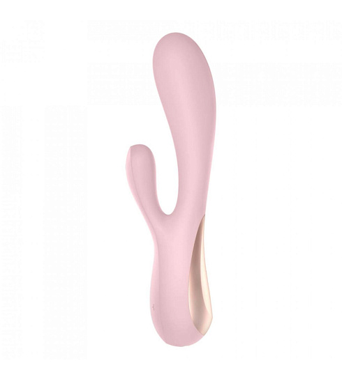 Вибромассажер Satisfyer Mono Flex с управлением через приложение, розовый