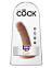 Фаллоимитатор на присоске 6 Cock 12.7 см, загорелый