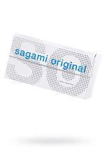 Полиуретановые презервативы Sagami Original 0,02 мм, 12 шт
