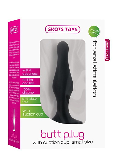 Анальная пробка BUTT PLUG, черная