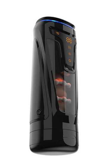 Мастурбатор Amovibe Warrior с фрикциями, черный