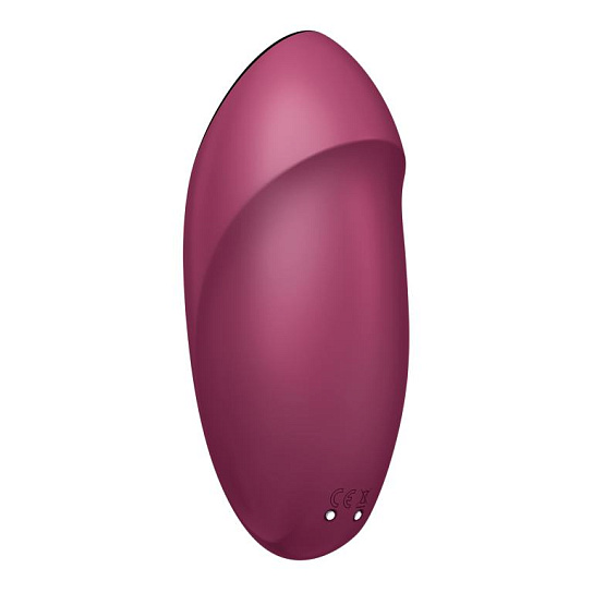 Вибростимулятор с функцией "жидкий воздух" Tap & Climax 1 Satisfyer, красный
