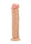 Фаллоимитатор Realistic Cock 11" на присоске, 26 см, телесный