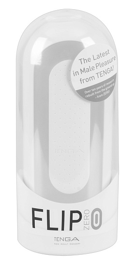 Мастурбатор Tenga Flip Zero, белый