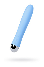 Вибратор с функцией нагрева PHYSICS FAHRENHEIT, 19 см, голубой