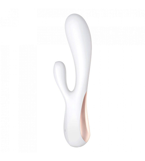 Вибромассажер Satisfyer Mono Flex с управлением через приложение, белый