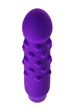 Вибромассажер с точечной поверхностью ToyFa, фиолетовый, A-Toys