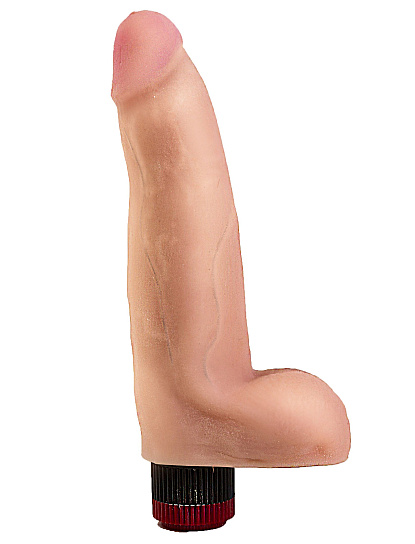 Вибратор LoveToy реалистичной формы, телесный, 17 см