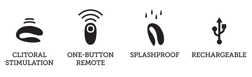 Гибкий Hands-Free вибратор для пар We-Vibe Unite 2.0, фиолетовый