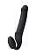 Безремневой страпон XL Strap-on-me 25.5 см, черный