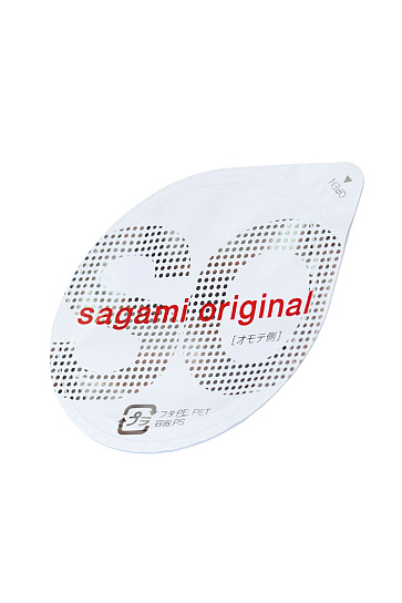Ультратонкие полиуретановые презервативы Sagami Original 0.02 мм