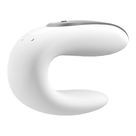 Вибратор для пар Satisfyer Double Fun, белый