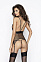 Эротический корсет с пажами Passion KATRISS, S/M
