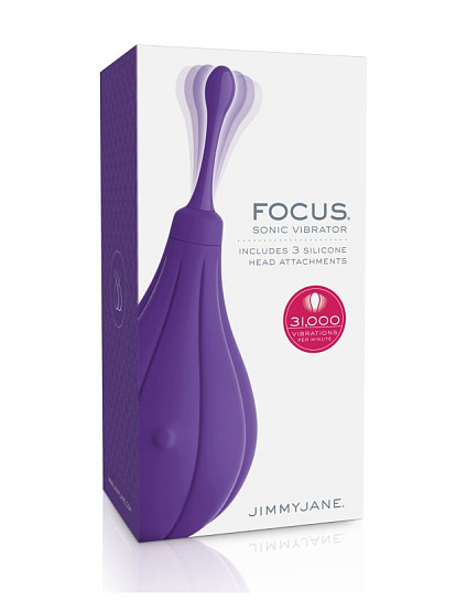 Супермощный локализованный вибростимулятор Focus Sonic Vibrator by JIMMYJANE