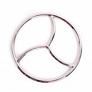 Металлическое кольцо Shibari Ring Tri из нержавеющей стали