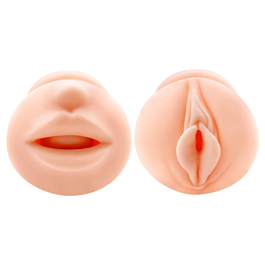 Реалистичный мастурбатор ротик-вагина для мужчин Baile