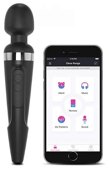 Водонепроницаемый вибромассажер Lovense Domi Mini Wand