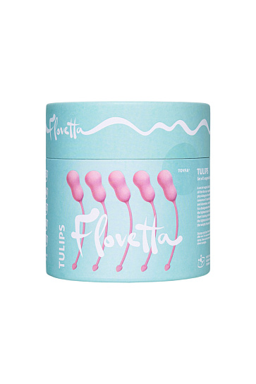 Набор тренажеров Кегеля разного веса Toyfa Flovetta Tulips