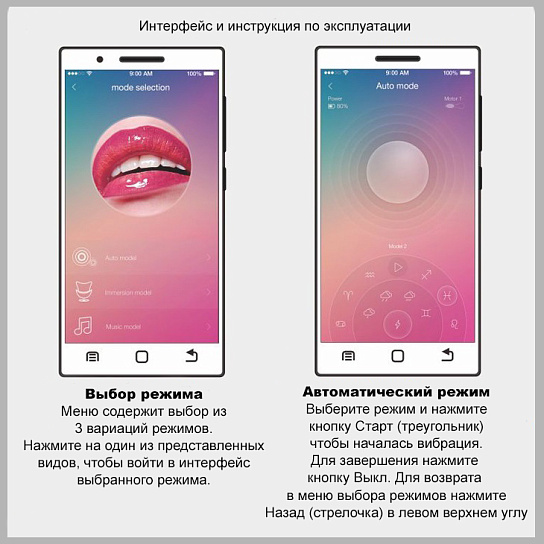 Вагинальные шарики с управлением через App Elvira
