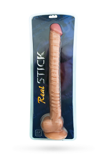 Фаллоимитатор длинный реалистичный RealStick Nude 34,5 см