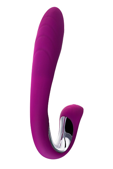 Универсальный изогнутый вагинальный вибратор Anell
