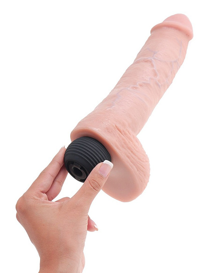 Фаллоимитатор с эффектом семяизвержения KING COCK 9, 18,4 см