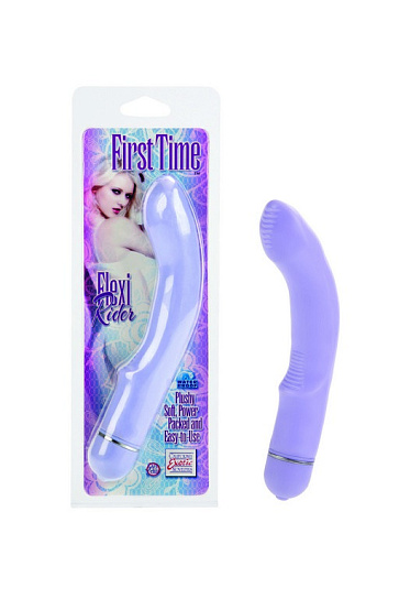 Вибромассажер изогнутой формы First Time Flexi Rider - Purple